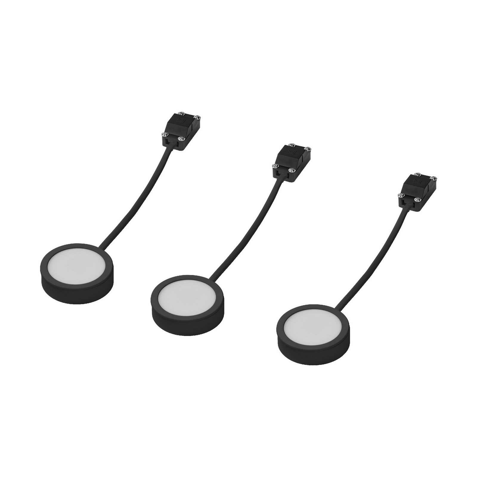 LEDVANCE Undercabinet Puck furniture spot 3x black